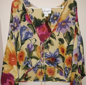 Brand New 100% Imported Silk pc set by Susan Clark